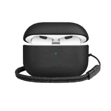 Купить Чехол AirPods 3 Uniq Terra Genuine leather Cace Star Black Чехол AirPods 3 Uniq Terra Genuine leather Cace Star Black