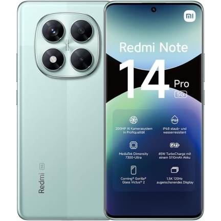 Xiaomi Redmi Note 14 Pro 5G 8/128GB Green